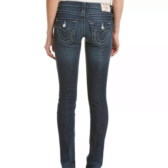 🔥HP🔥True Religion Lost Lagoon Skinny Jeans - Picture 3 of 10